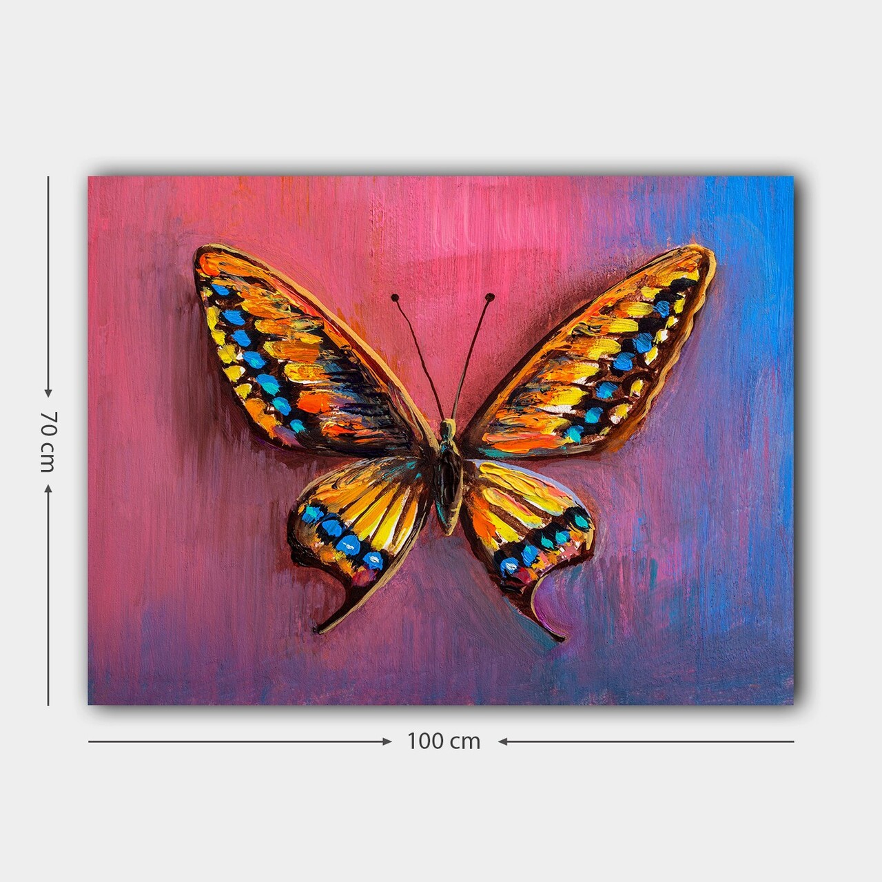 Tablou decorativ, 1267711747_70100, Cadru: 100% LEMN (grosime: 3 cm), Multicolor - view 3
