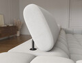 Coltar extensibil dreapta 3 locuri ELTAP, LT-04SO, Felro, 285x181x93 cm, lemn/poliester, gri inchis