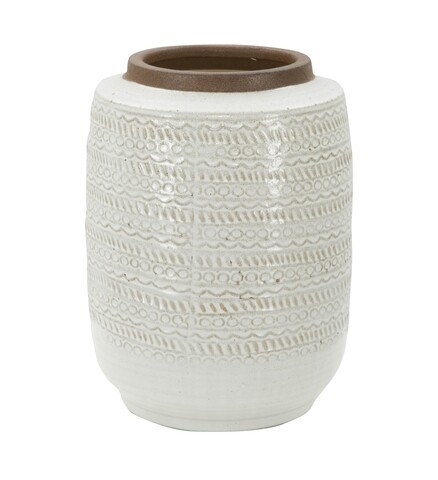 Vaza Tribal, Mauro Ferretti, Ø 21.5×27.5 cm, ceramica
