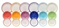 Serviciu de masa 18 piese, Louise Holi, Tognana, ceramica glazurata, multicolor