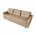 Canapea Extensibila Firenze Lux Cappuccino 218x85x85 cm + lada de depozitare,