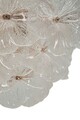 Lustra Ibiscus, Mauro Ferretti, 5 x E14, 20W, 47x30 cm, sticla/fier, multicolor