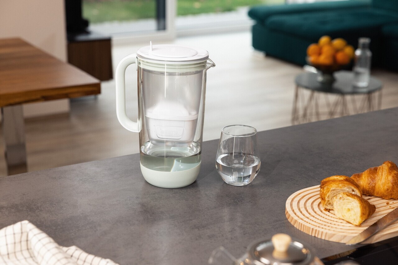 Cana filtranta Editie Aniversara 60 ani, din sticla, BRITA, 2,5 L, Maxtra PRO (lightgreen) - view 16