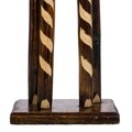 Decoratiune, Zebra, Creaciones Meng, 80 cm, lemn de arbore de matase