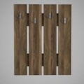 Cuier de perete, Furny Home, Anita, 64.7x80x3.6 cm, Maro