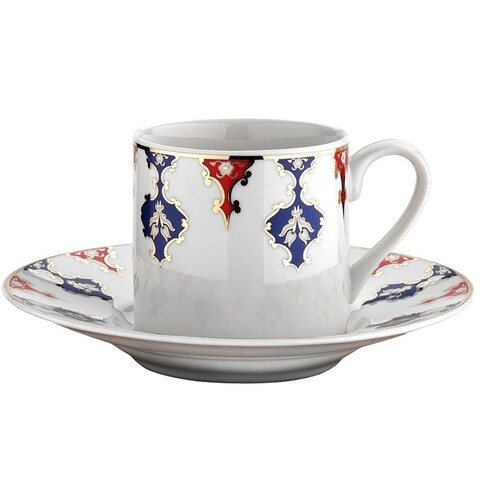 Set de cafea kutahya porselen, ru12kt4307710, 12 piese, portelan