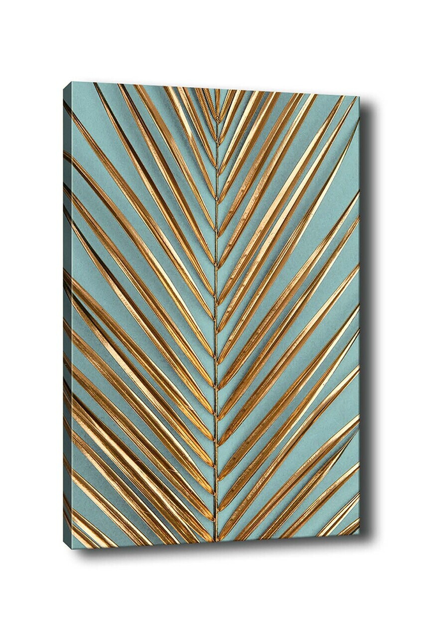 Tablou decorativ, Kanvas Tablo (70 x 100), Canvas, Rama din lemn (grosime 3 cm), Multicolor — imaginea 3