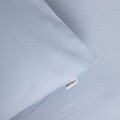 Lenjerie de pat Defla, Homla, 200x220 cm, bumbac, albastru