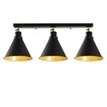 Lustra Berceste N-677, Noor, 26 x 72 cm, 3 x E27, 100W, negru