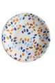 Set farfurii pentru desert, Rekitchen, 513RKT1113, Portelan , 21 x 21 x 2 cm, 6 piese, Multicolor
