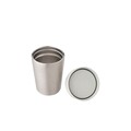 Cana termos, Brabantia, Make&Take, 8x12.7 cm, 200 ml, otel, gri deschis