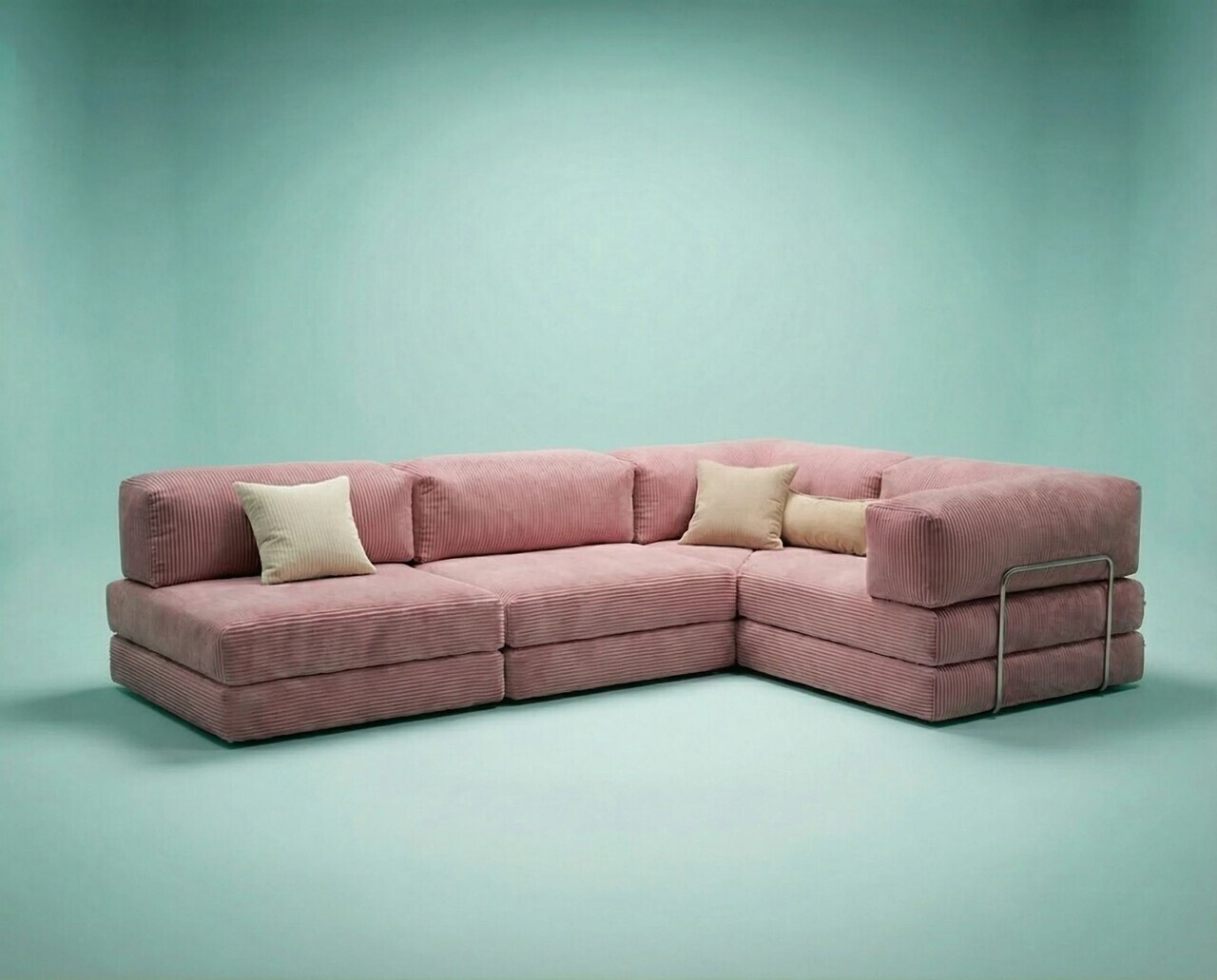 Coltar, Atelier del Sofa, 118FVL1409, Tesatura plus reiata, Roz - view 9