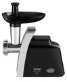 Masina de tocat carne, Tefal HV1, 1400 W, 3 cilindri feliere, functie reverse, negru