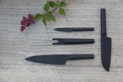 Cutit Chef / cutitul bucatarului BergHOFF, Essentials Kuro, 19 cm, inox, negru