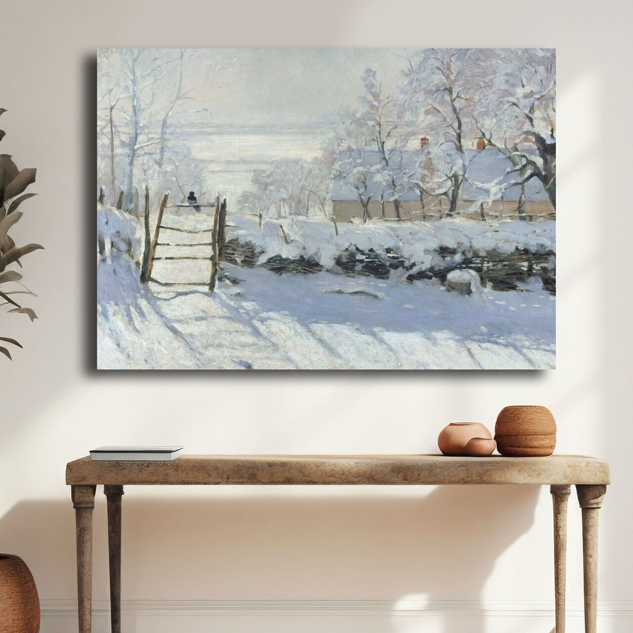 Tablou decorativ 70100MONET014 Lemn Multicolor