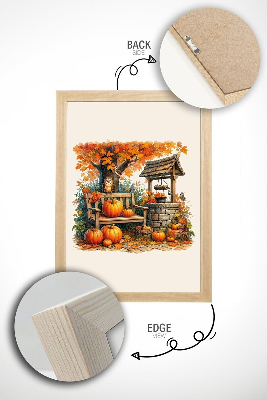 Tablou decorativ, Arthllwnmodel92-3348, MDF, Multicolor — imaginea 4
