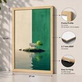 Tablou decorativ, 3752AACT-058, Fundal: 100% MDF (Grosime: 2,7 mm) Vopsire: Imprimare UV, Multicolor