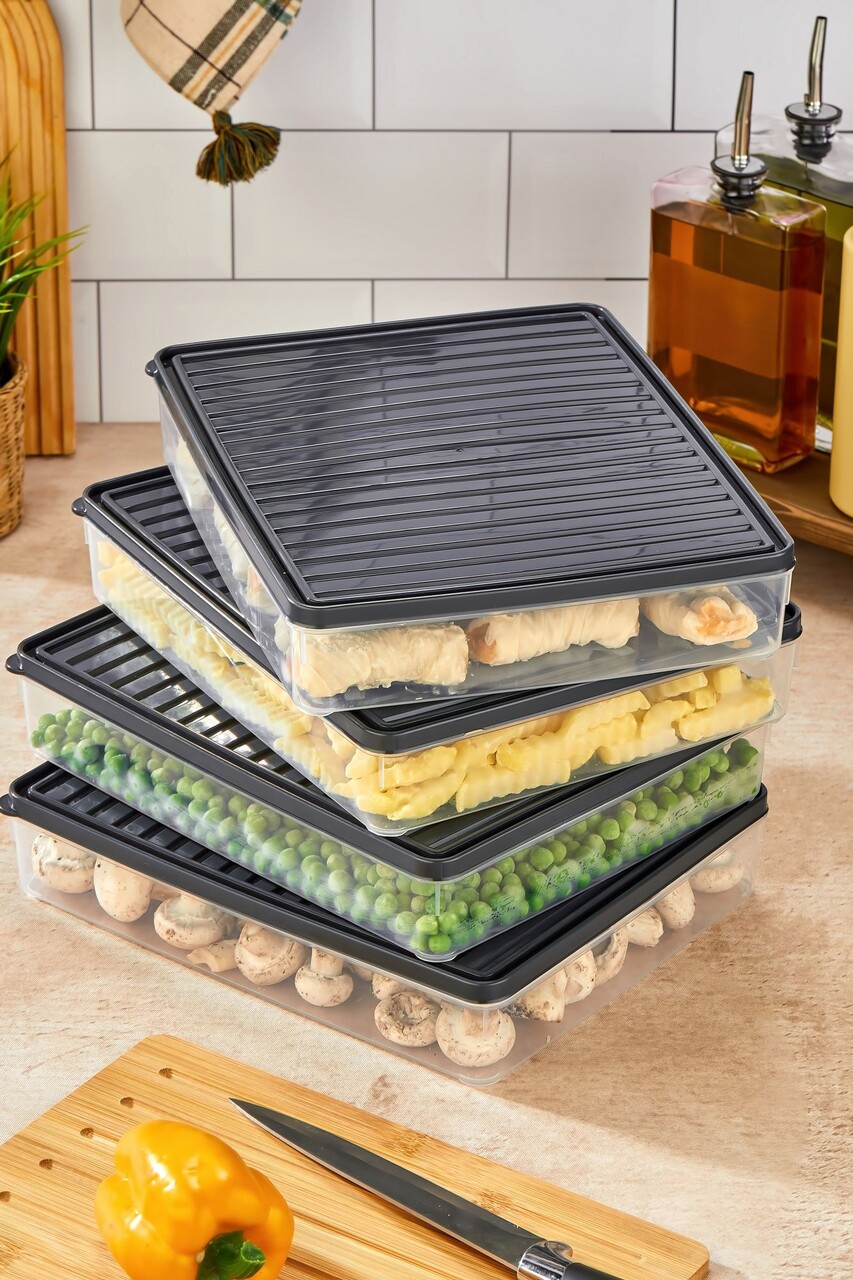 Set recipiente depozitare, Hermia, 452PTR1148, Antracit - view 5