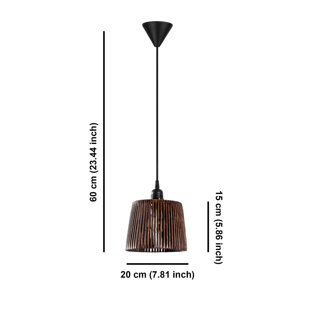 Lustra, FullHouse, 390FLH2176, Metal, Maro antichizat