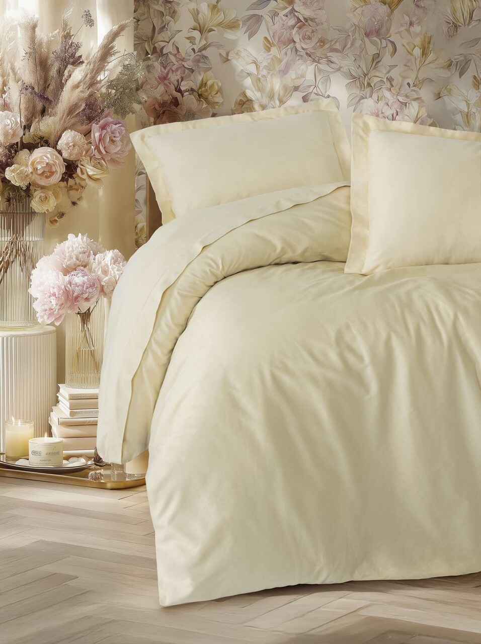 Lenjerie de pat dubla (DE) L'essentiel Maison Elegant Bej