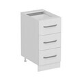 Dulap pentru bucatarie, Hanah Home, Minar, 40x87x58 cm, Alb