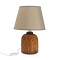 Lampa de masa Hosto, Versa, 22.5 x 12.5 x 33 cm, 1 x E14, 25W, ceramica, galben