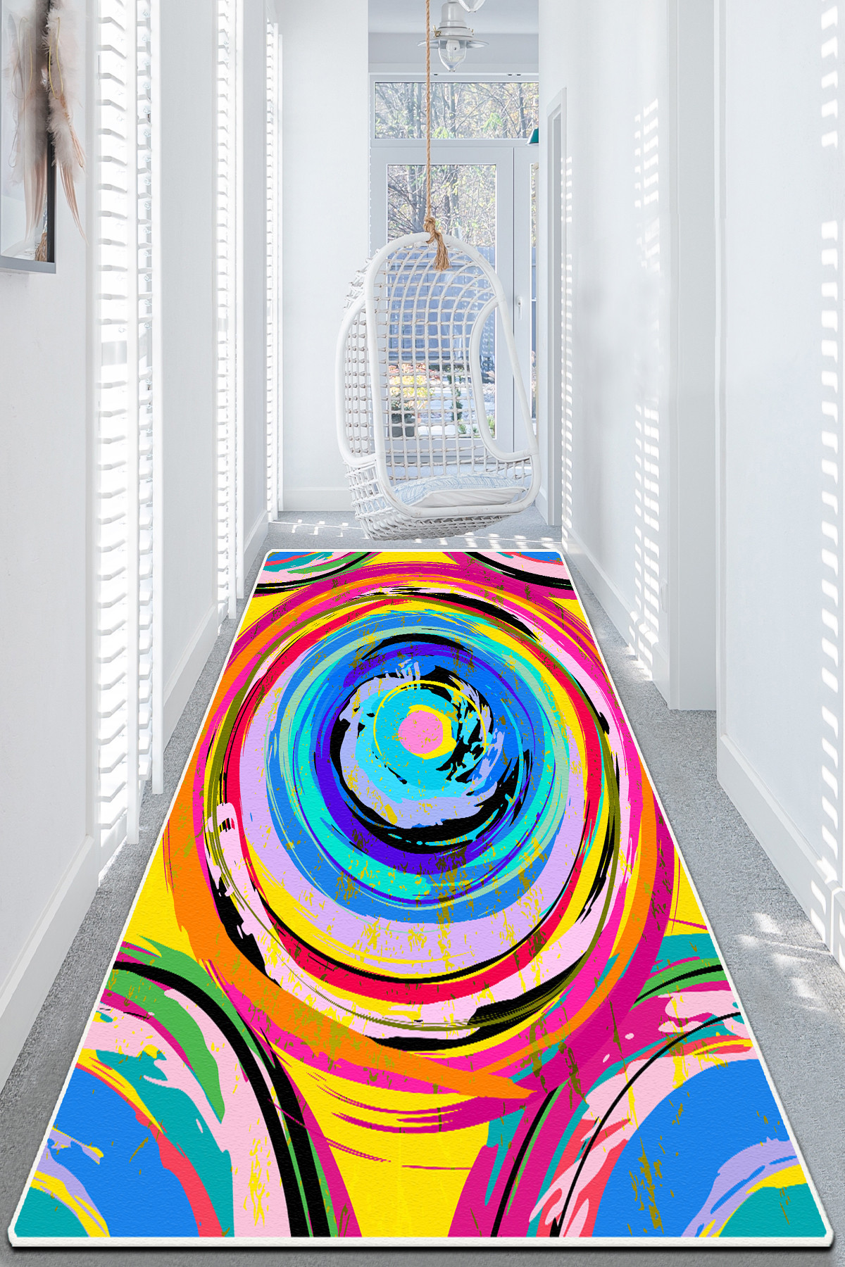 Covor, Diametro Djt, 100x200 cm, Multicolor