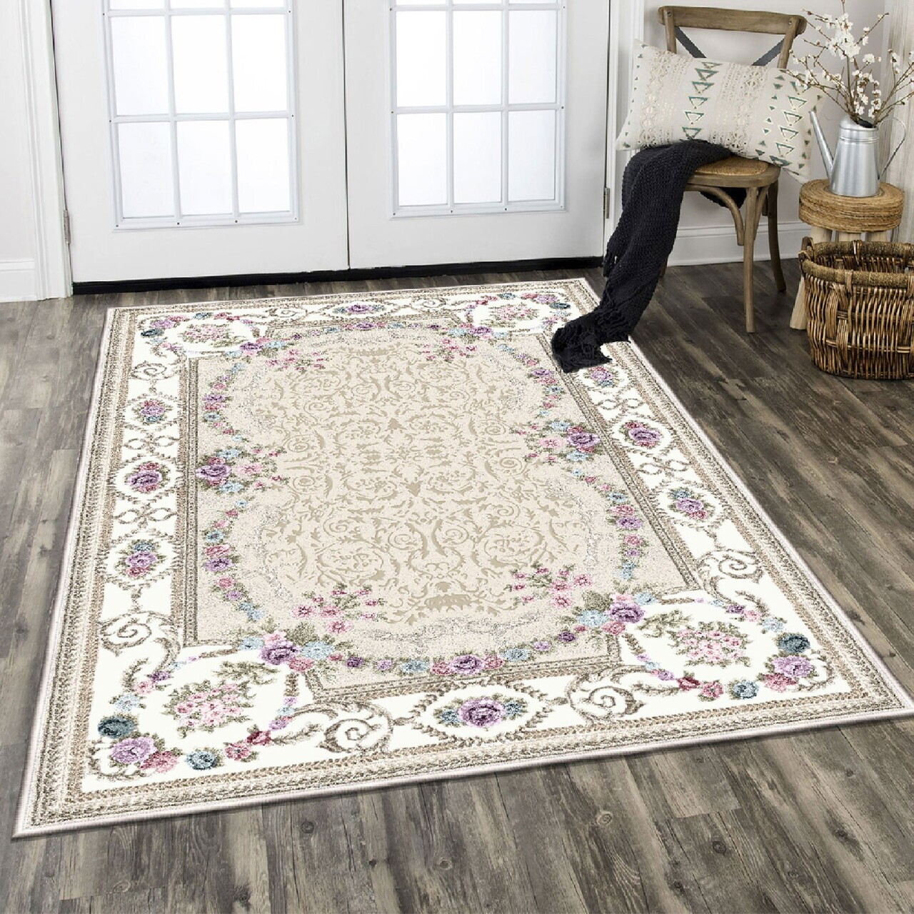 Covor Els1800 80x150 cm Catifea Multicolor