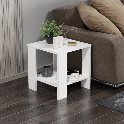 Masuta, Antec, Midi Yan, 40x40x42 cm, PAL, Alb