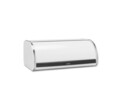 Cutie pentru paine, Brabantia, Roll Top, 44.5x26.2x17.3 cm, otel, alb