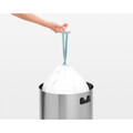 Cos de gunoi, Brabantia, Matt Steel, 60 L, 40x40x81 cm, otel, argintiu
