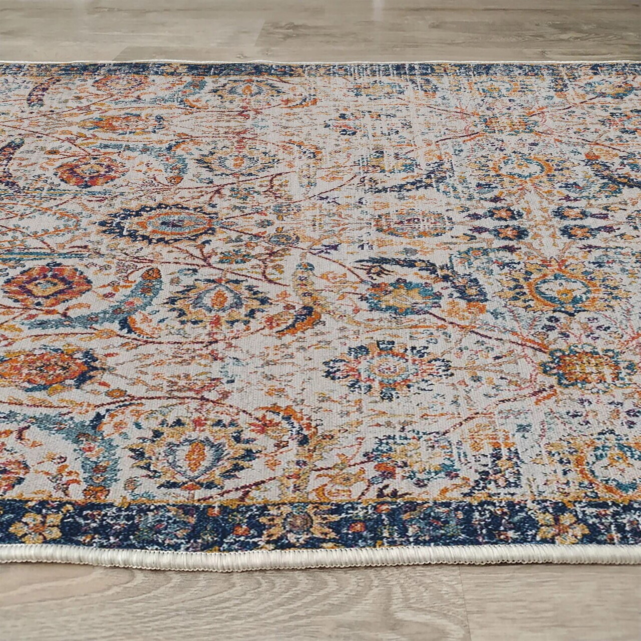 Covor, Woopamuk236, 160x230 cm, Bumbac/Poliester, Multicolor - view 6