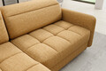 Coltar extensibil stanga 3 locuri ELTAP, LT-45MAN, Barea, 208x160x100 cm, lemn/poliester, mustar