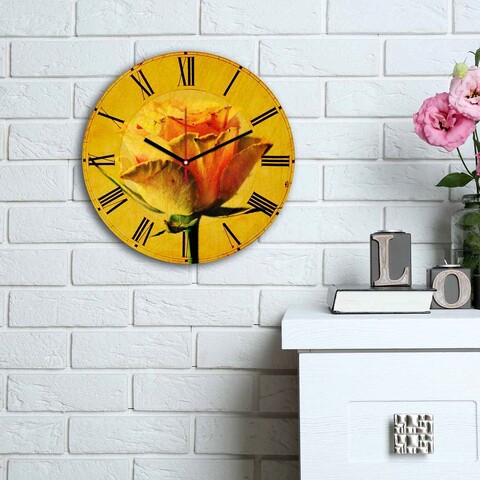 Ceas de perete, 3030ms-094, mdf, ø30 cm, multicolor