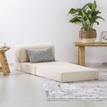 Fotoliu extensibil, Salida, 363SLD1121, Catifea, Bej