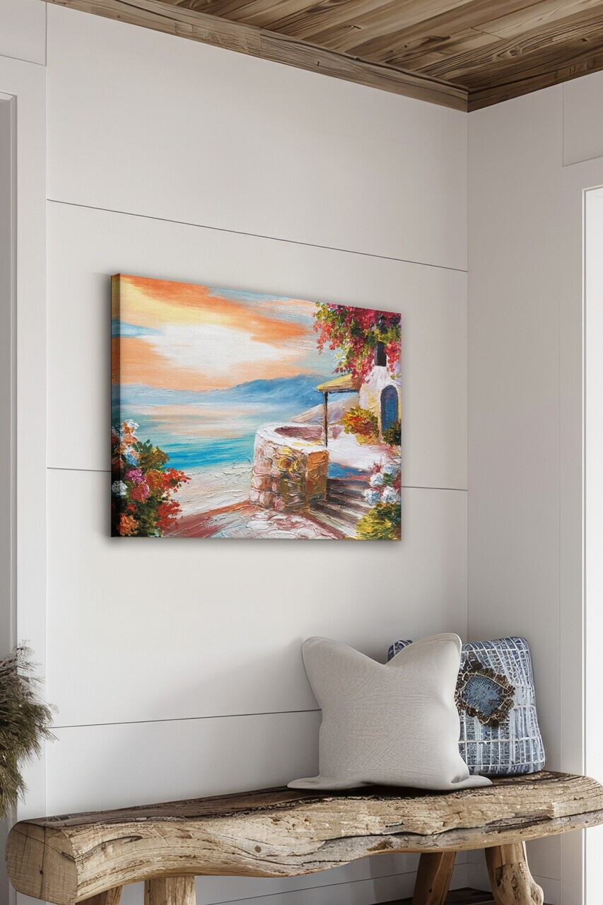 Tablou decorativ, Ersyfdc167, Canvas, Dimensiune: 40 x 60 cm, Multicolor