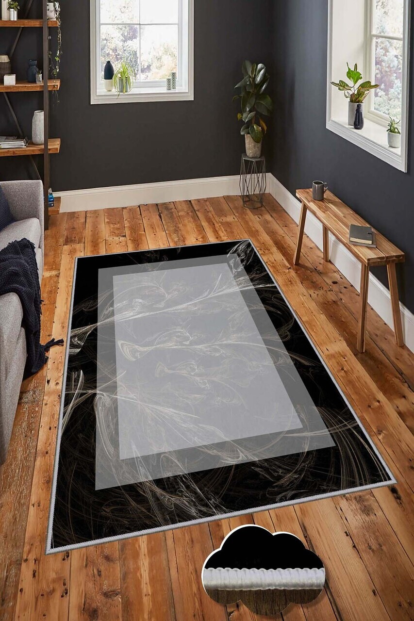 Covor Hmnt767 80x200 cm Poliester Multicolor