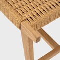 Scaunel Novum, Homla, 52x34x42 cm, lemn, natur