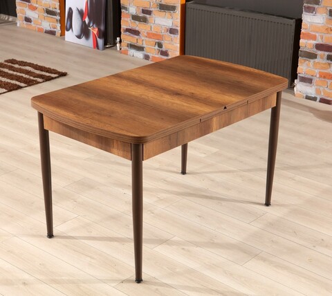 Masa extensibila, Beckley, Trend Barok, 132x79x76.5 cm, Nuc / Maro