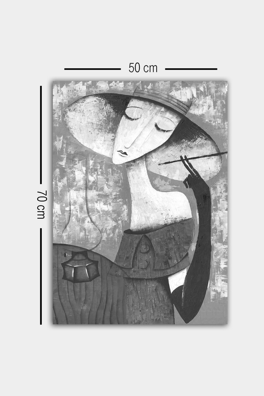 Tablou decorativ, 21398527-5070, Cadru: 100% LEMN (grosime: 3 cm), Multicolor - view 3