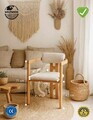 Scaun, Hanah Home, Scandinavian, 57x71x47 cm, FAG LAMINAT, Natural