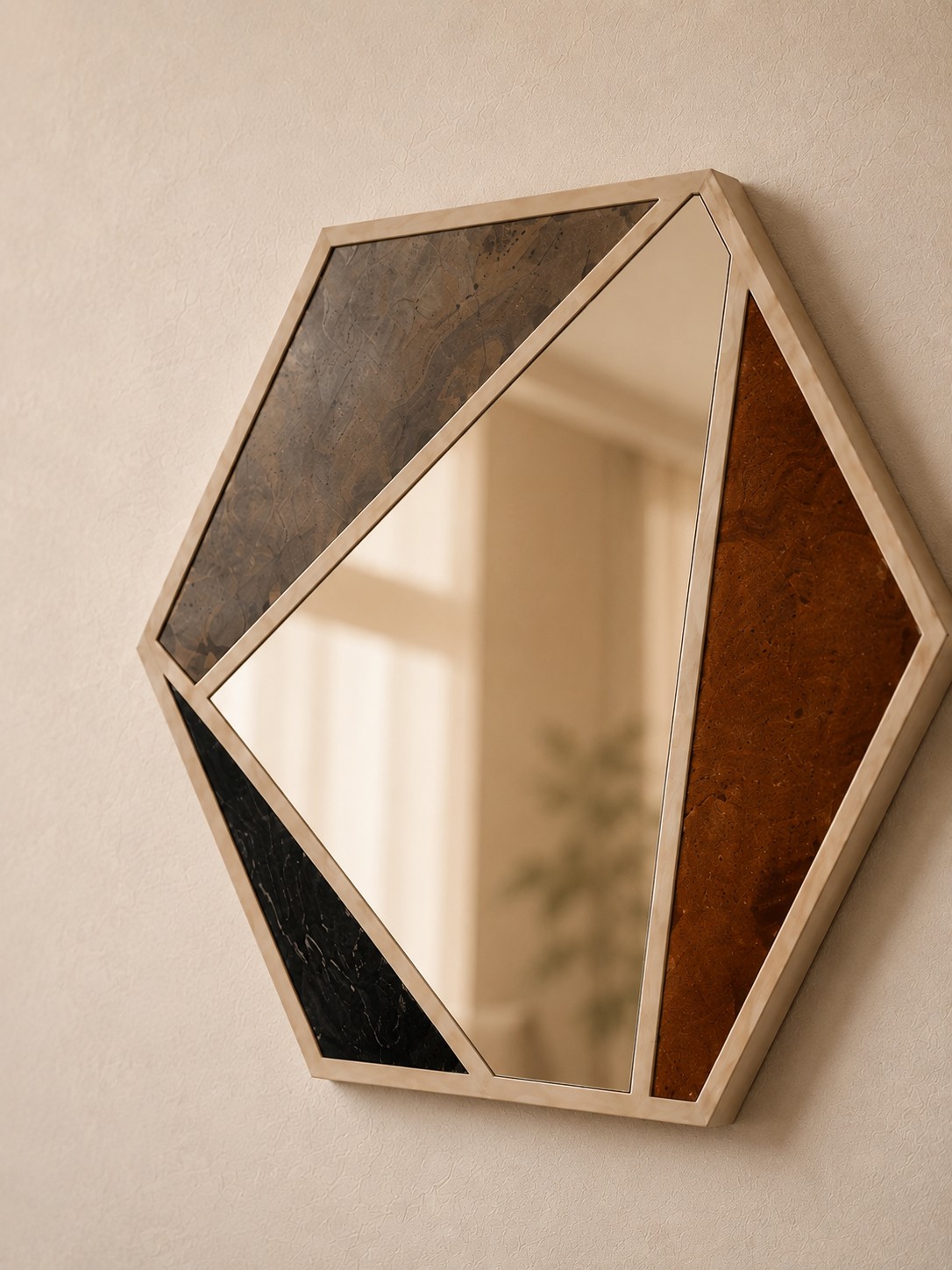 Oglinda decorativa, DM0016, Oglindă acrilică, Multicolor