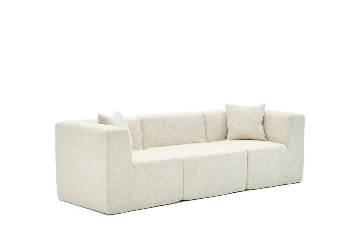 Canapea 3 locuri, Atelier del Sofa, 613LFS1112, Crem — imaginea 6