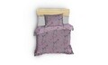 Lenjerie de pat pentru o persoana (EU) (IT), Chicory - Pink, Türkiz, Bumbac Ranforce