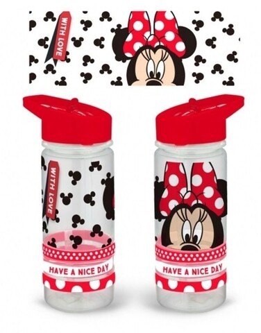Recipient apa with love minnie, disney, 470 ml, plastic, multicolor