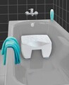 Scaun pentru baie, Wenko, Secura, 40 x 31 x 21 cm, polipropilena, alb