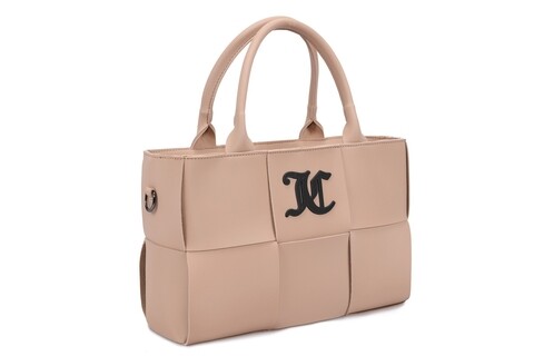 Geanta juicy couture 202, 30x10x18 cm, piele ecologica, negru