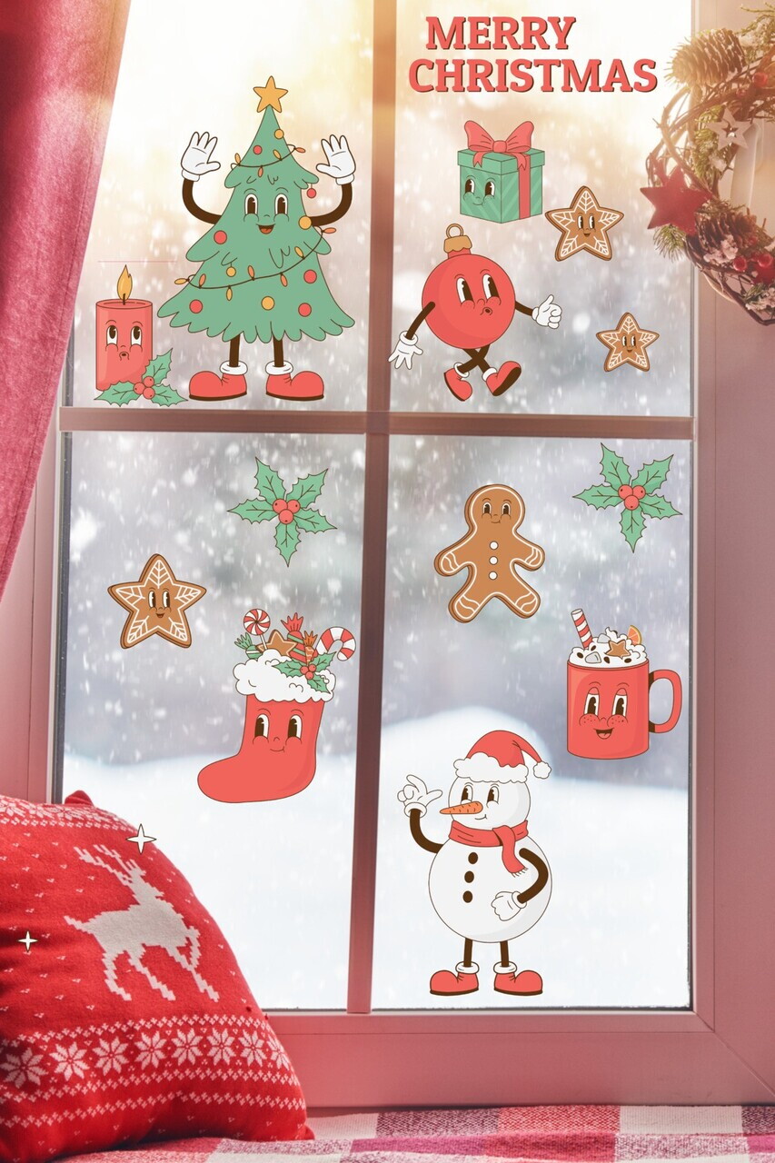 Sticker decorativ, 409027, Dimensiune: 40 x 100 cm, Multicolor