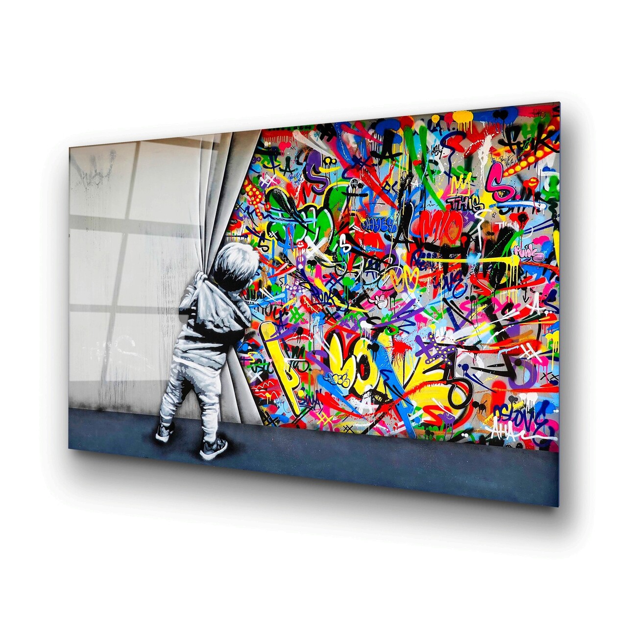 Tablou decorativ, UV-782 70 x 100, 70 x 100 cm, Multicolor - view 4