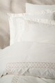 Lenjerie de pat dubla, Riley - Ecru, Cotton Box, Bumbac Satinat